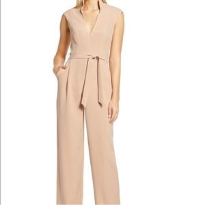 Black Halo Brittan wide leg  Jumpsuit size 6